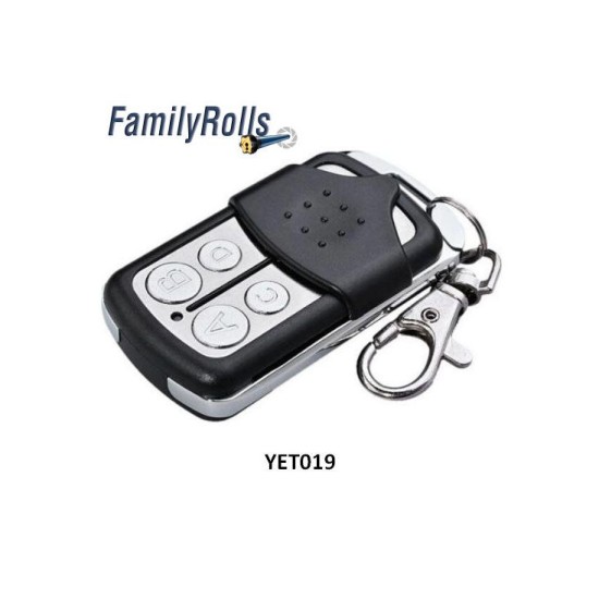 Ασύρματο χειριστήριο YET019, 4 πλήκτρα, 433MHz